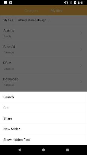 MyFiles screenshot 4