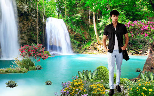 Waterfall Photo Editor: Photo Banane Wala Frames screenshot 17