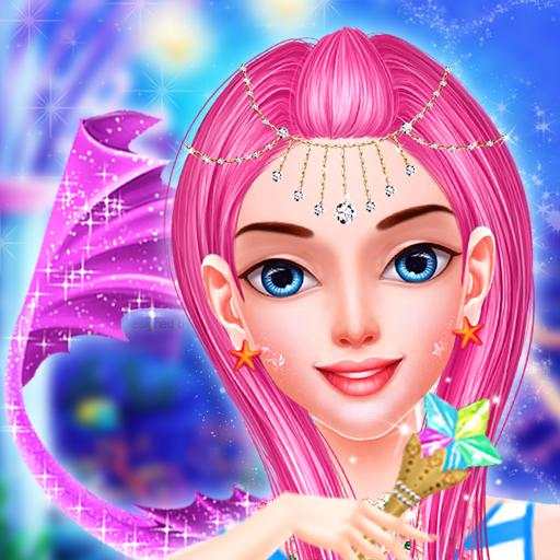 Mermaid Princess MakeUp DressUp Salon Games 1.0