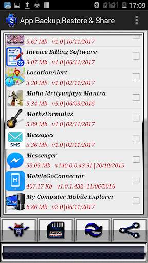 App Backup&Restore  - Share screenshot 11