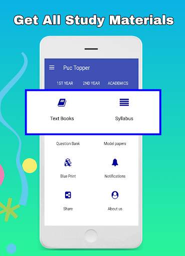 PUC TOPPER - Question papers, Notes, Text Books screenshot 1