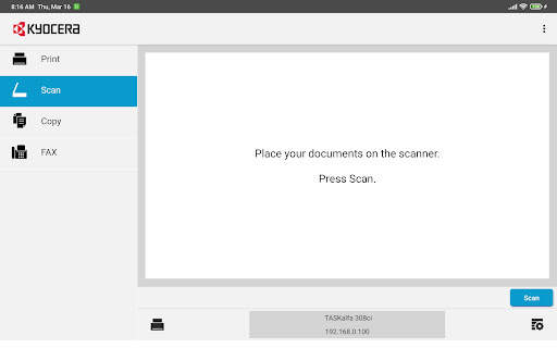 KYOCERA Mobile Print screenshot 9