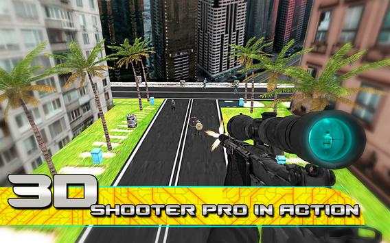 Sniper Assasin 3D Shooter Pro screenshot 1