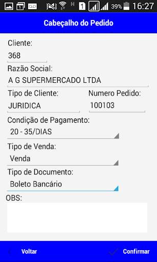 CF Mobile - Força de vendas screenshot 8