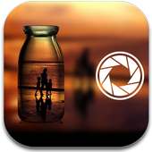 نقطة تأثير الكاميرا زجاجة on 9Apps