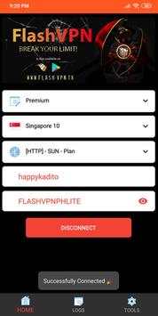 FlashVPN PH Lite screenshot 1
