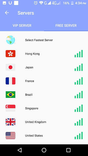 Turbo VPN me Free VPN Proxy Server screenshot 3