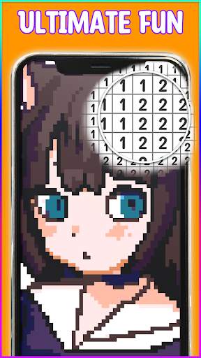 Anime Manga Pixel Coloring 4 تصوير الشاشة