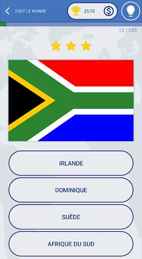 Les drapeaux du monde Quiz screenshot 3