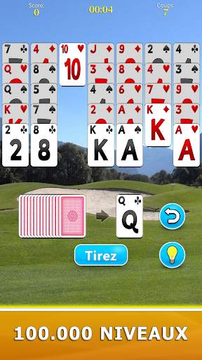 Golf Solitaire - Jeu de Cartes screenshot 3
