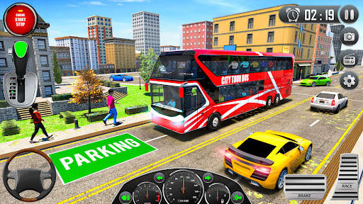 US Coach Bus Driving Games screenshot 2