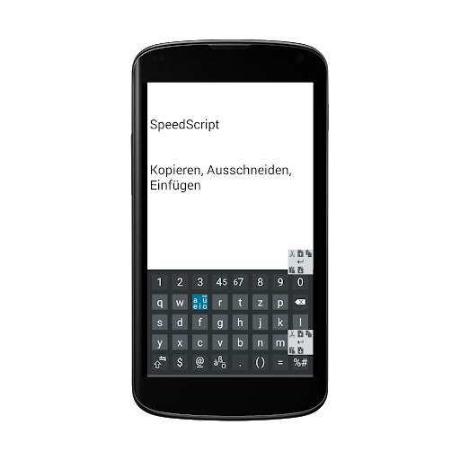 SpeedScript Tastatur free screenshot 6