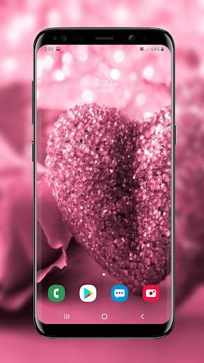 Pink Glitter Wallpapers screenshot 4