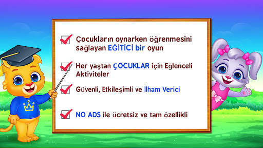 Çocuklar renkler ve şekiller screenshot 7