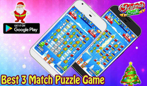 Christmas Crush 2020 - Free Xmas & Santa Games screenshot 7