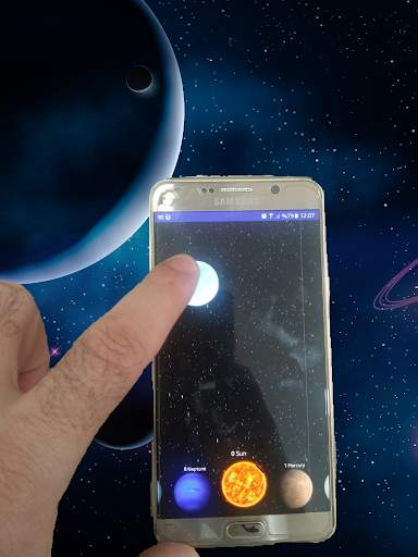 FlashLight Planets screenshot 3