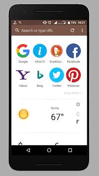 FS Browser - A simple web browser screenshot 1