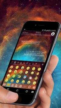 Color Sky KK Emoji Keyboard screenshot 2