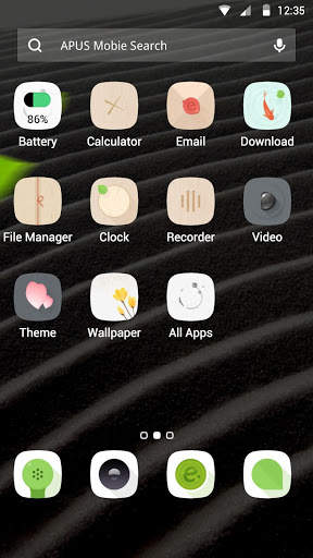 Pursuit theme for APUS screenshot 2