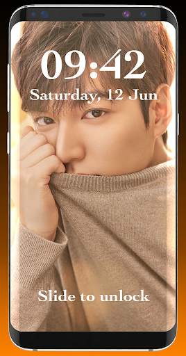 Lock Screen for Lee Min Ho:   Wallpapers 1 تصوير الشاشة