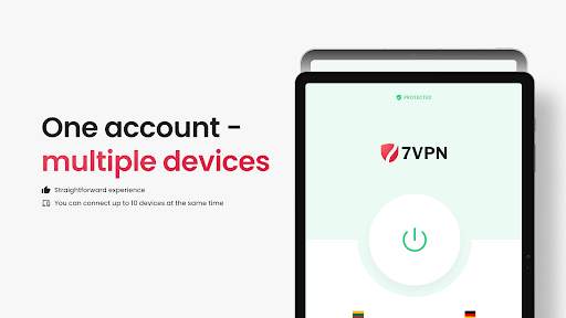 7 VPN Pro Vpn: Turbo Stability screenshot 10
