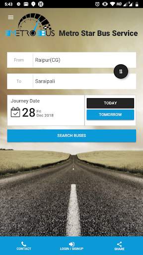 Metro Star Bus Service screenshot 2