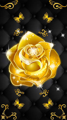 Golden Rose APUS Live Wallpaper screenshot 5