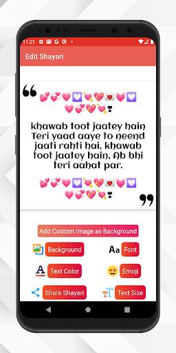 New Love status in hindi shayari app : 2021 screenshot 3