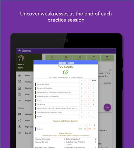 DARWIN - NEET 2021 Preparation | Free MCQs + Tests screenshot 8