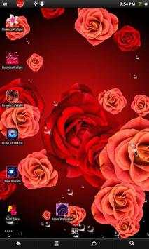 Roses live wallpaper screenshot 3