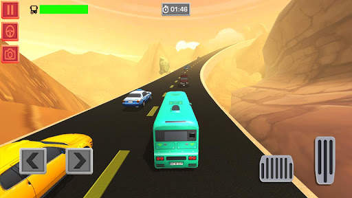 Mountain Bus Racing Online - Hill Climb Racing скриншот 1