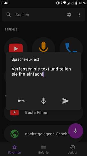 Sprachsuche - Schnelle Sprachsuche und Assistent screenshot 5