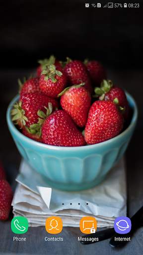 Strawberry Wallpaper 15 تصوير الشاشة