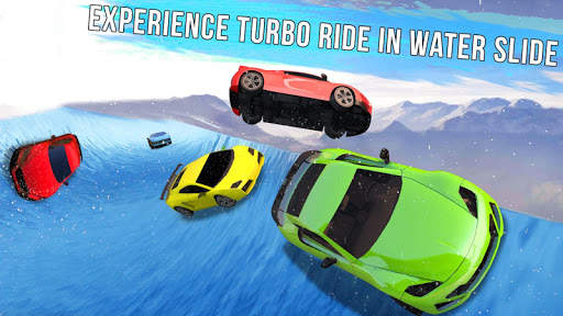 WaterSlide Car Racing Games 3D screenshot 3