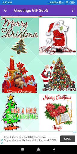 Merry Christmas:Greetings, GIF, Quote, Photoframes screenshot 7
