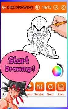 How to draw Dragon Ball Z Characters (DBZ Games) screenshot 5