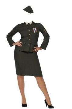 Army Women Photo Suit screenshot 2