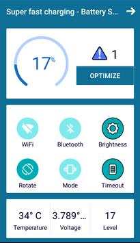 Super fast charging - Battery Saver 2017 screenshot 2