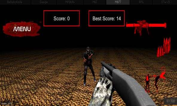 Zombie Kill Shooter 3D screenshot 2