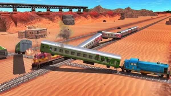 Indian Train Drive Game Railway screenshot 2