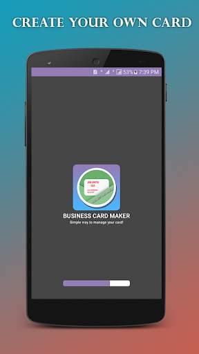 Bussiness Card Maker स्क्रीनशॉट 3