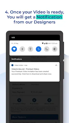 Video Invitation Maker App 7 تصوير الشاشة