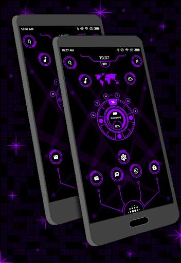 Futuristic Launcher 2020 - nextgen theme screenshot 7
