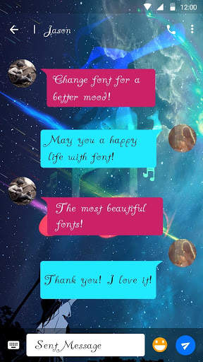 Piano Music Font for FlipFont,Cool Fonts Text Free screenshot 2