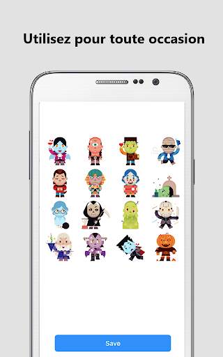 Free Whatsa Messenger Stickers New 2021 screenshot 3