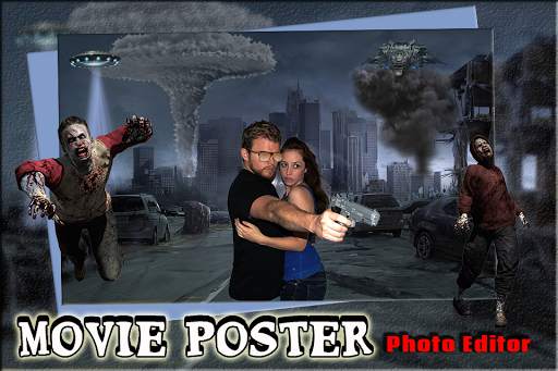 Movie Poster Photo frame : Cut Paste Editor screenshot 1