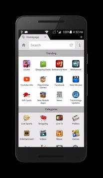 Ultrasurf Plus web browser screenshot 1