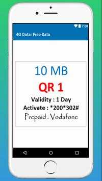Qatar Bonus Data Plan screenshot 2