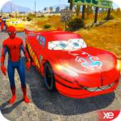 Superheroes Fast Racing Challenges logo
