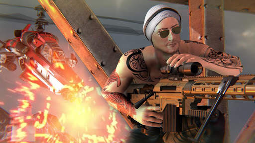Highway Sniper Shooter - 3D Shooting screenshot 3